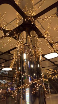 Centraal Station - kerstverlichting